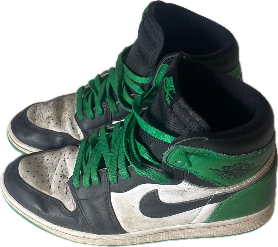 Air Jordan 1 sale et usée avant nettoyage